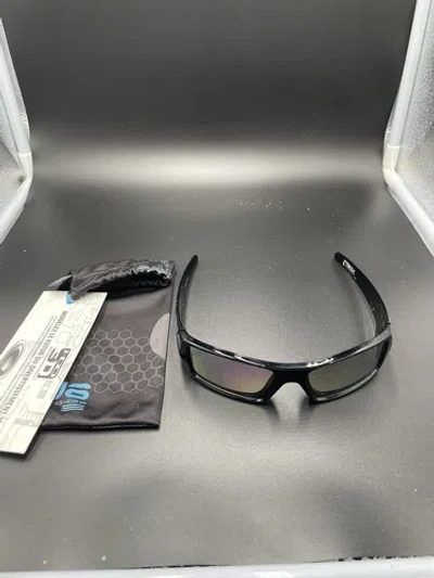 Pre-owned Oakley 3x Gascan Tron Polished Black W/hdo-3d Lenses