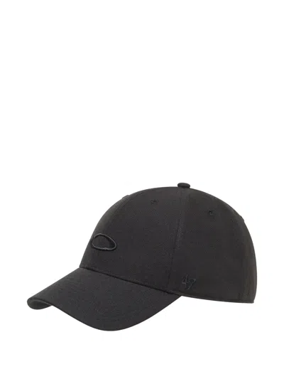 Oakley 47 Mvp Logo-embroidered Cap In Black