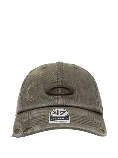 Oakley 47 Reserve Distressed Cap In Green