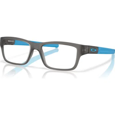 Oakley 47mm Rectangle Optical Glasses In Black