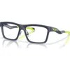 Oakley 48mm Rectangle Optical Glasses In Gray