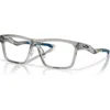 Oakley 48mm Rectangle Optical Glasses In Gray