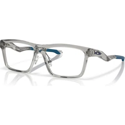 Oakley 48mm Rectangle Optical Glasses In Gray