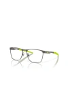 Oakley 49mm Rectangle Optical Glasses In Gray