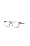 Oakley 50mm Rectangle Optical Glasses In Gray