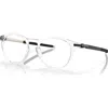 Oakley 50mm Round Optical Glasses In Metallic