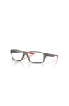 Oakley 51mm Square Optical Glasses In Black