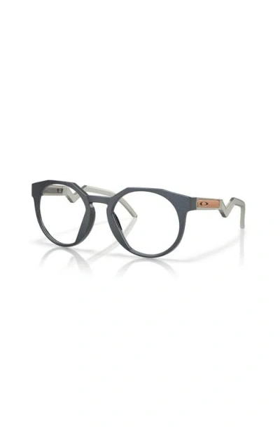 Oakley 52mm Rectangle Optical Glasses In Black