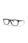 Oakley 52mm Square Optical Glasses In Black