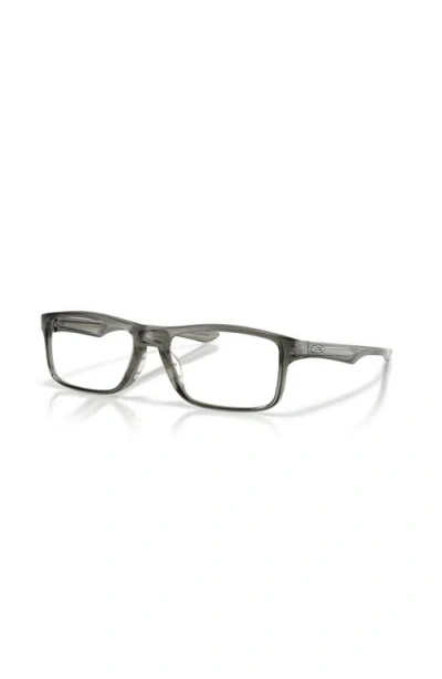 Oakley 53mm Rectangle Optical Glasses In Black