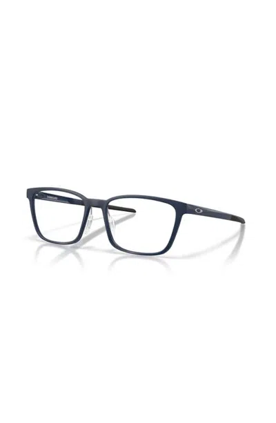 Oakley 53mm Rectangle Optical Glasses In Blue