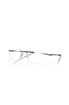 Oakley 53mm Rectangle Optical Glasses In Gray