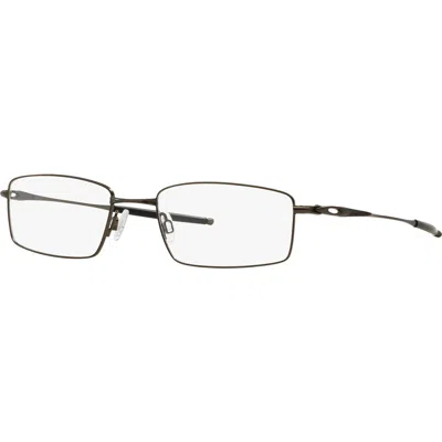 Oakley 53mm Rectangle Optical Glasses In Gray
