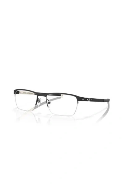 Oakley 53mm Square Optical Glasses In Black