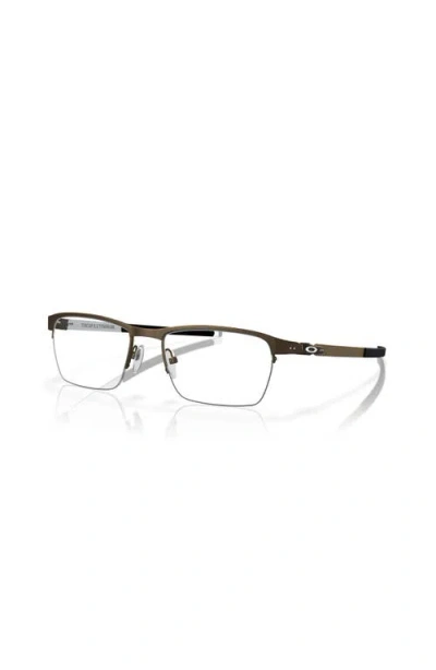 Oakley 53mm Square Optical Glasses In Black