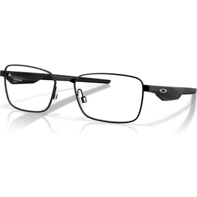 Oakley 54mm Rectangle Optical Glasses In Black