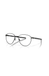 Oakley 52mm Round Optical Glasses In Black