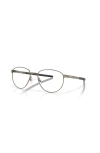 Oakley 54mm Round Optical Glasses In Gray