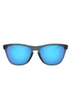 Oakley 55mm Polarized Square Sunglasses In Blue
