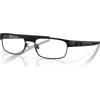 Oakley 55mm Rectangle Optical Glasses In Black