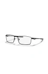Oakley 55mm Rectangle Optical Glasses In Black
