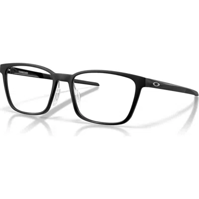 Oakley 55mm Rectangle Optical Glasses In Black