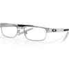 Oakley 55mm Rectangle Optical Glasses In Gray