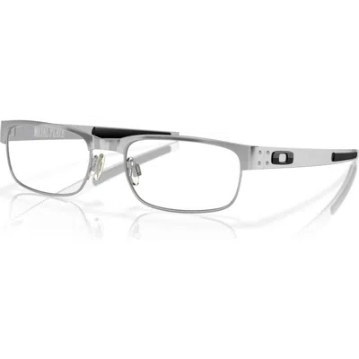 Oakley 55mm Rectangle Optical Glasses In Gray