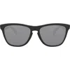 Oakley 55mm Square Polarized Sunglasses In Black