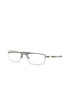Oakley 56mm Rectangle Optical Glasses In Gray