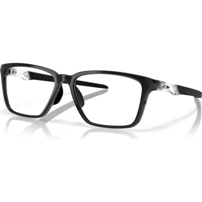 Oakley 56mm Square Optical Glasses In Black