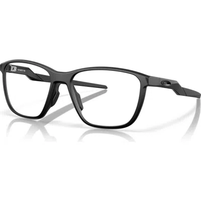 Oakley 56mm Square Optical Glasses In Black
