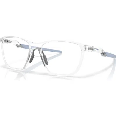 Oakley 56mm Square Optical Glasses In Neutral