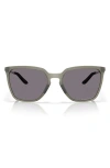 Oakley 57mm Prizm™ Polarized Rectangular Sunglasses In Multi