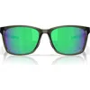 Oakley 57mm Prizm™ Polarized Square Sunglasses In Olive