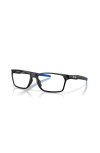 Oakley 57mm Rectangle Optical Glasses In Black