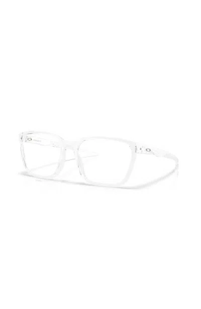 Oakley 58mm Rectangle Optical Glasses In Gray