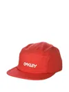 Oakley 5-panel Strapback Hat In Red