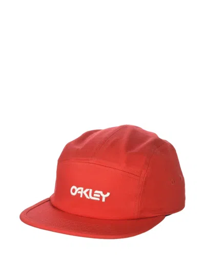 Oakley 5-panel Strapback Hat In Red