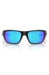 Oakley 60mm Prizm™ Polarized Rectangular Sunglasses