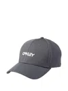Oakley 6-panel Stretch-design Hat In Gray