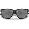 Oakley Men's Polarized Sunglasses, Oo4143 Parlay In Matte Black