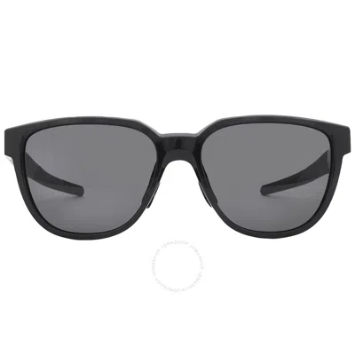 Oakley Actuator Prizm Gray Rectangular Men's Sunglasses Oo9250 925001 57 In Black / Gray