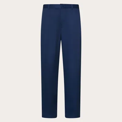 Oakley Allday Wide Leg Chino Pant In Blue