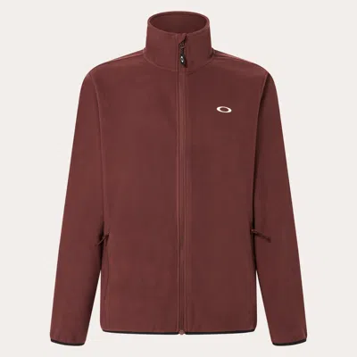 Oakley Alpine Full Zip Sweatshirt In Grenache