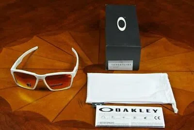 Pre-owned Oakley Authentic  Target Line Sunglasses Matte White W/ Prizm Ruby Oo9397-0358 In Red
