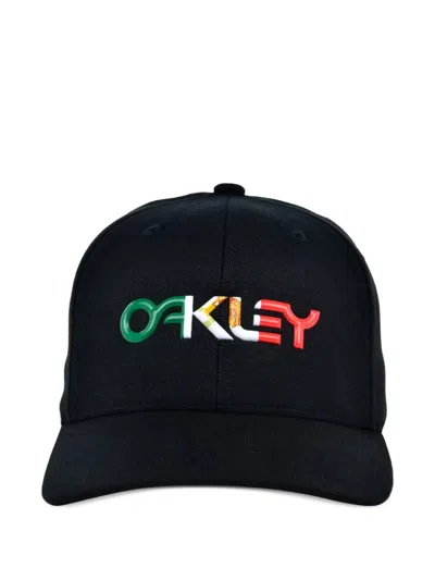 Oakley B1b 메탈릭 데스티네이션 베이스볼 캡 모자 In Black
