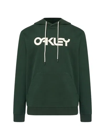 Oakley B1b 2.0 Logo-print Hoodie In Green