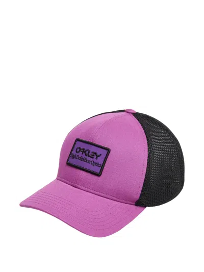 Oakley B1b Hdo Patch Trucker Cap In Purple
