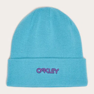 Oakley B1b Logo Beanie In Blue